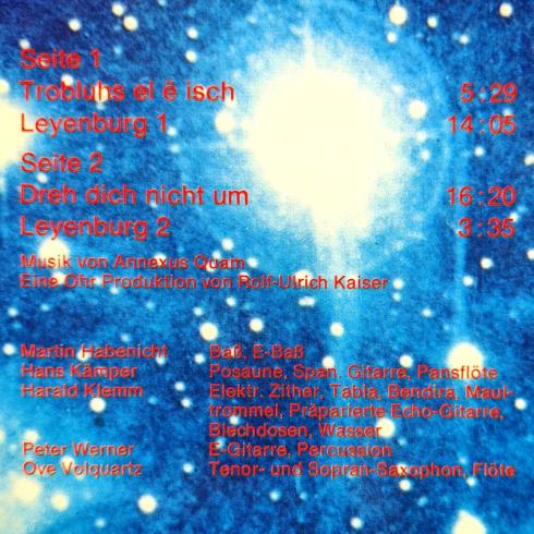 Preview: Annexus Quam • Beziehungen