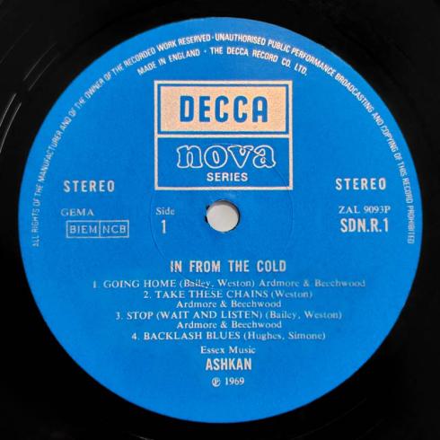 Ashkan • In From The Cold