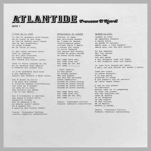 Preview: Atlantide • Francesco Ti Ricordi