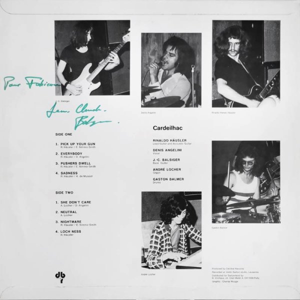 Cardeilhac • Vinyl Album Switzerland