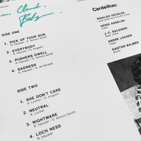 Cardeilhac • Vinyl Album Switzerland