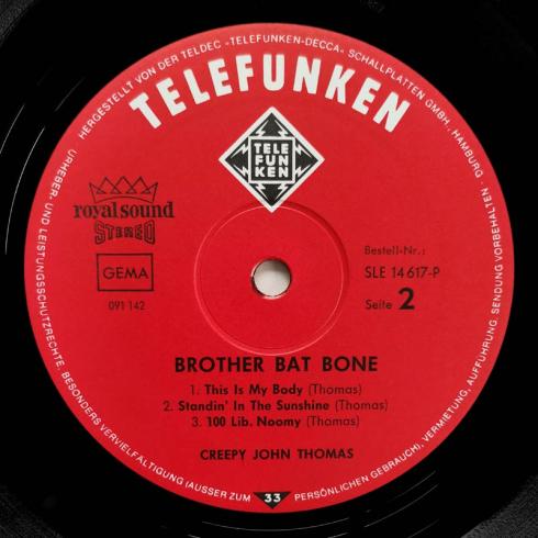 Creepy John Thomas • Brother Bat Bone