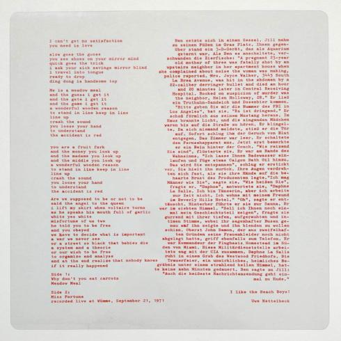 Preview: Faust • Faust, Polydor LP