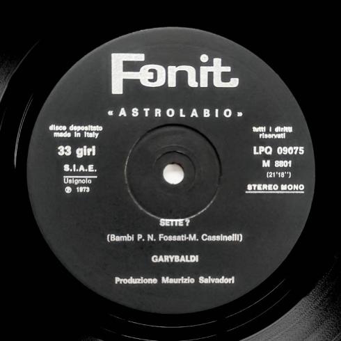 Garybaldi • Astrolabio