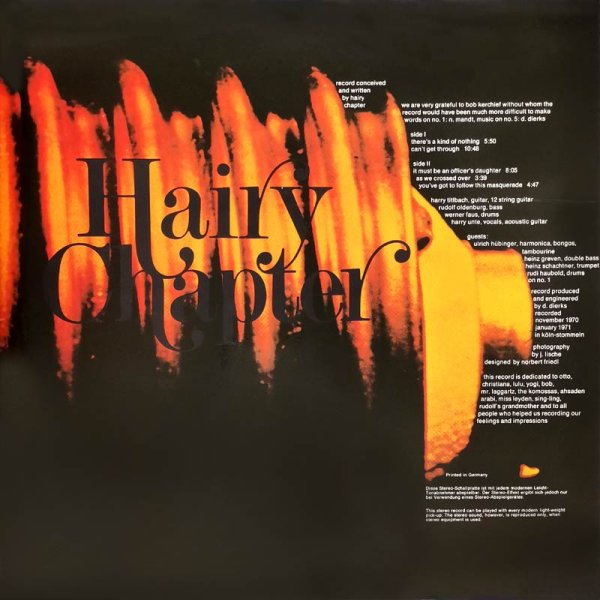 Hairy Chapter • Can't Get Through