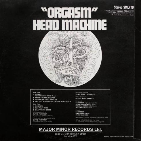 Preview: Head Machine • Orgasm, Major Minor LP