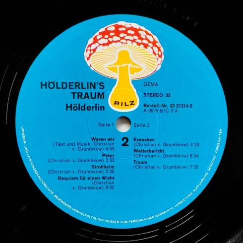 Hölderlin • Hölderlins Traum