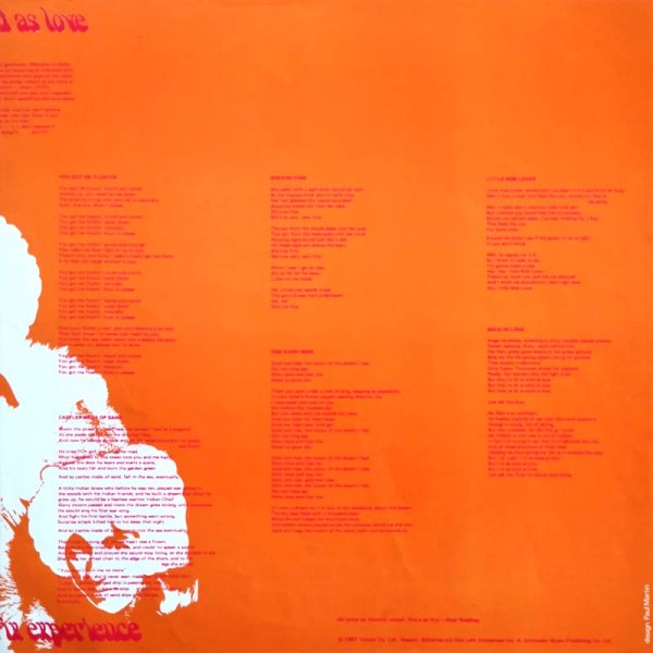 The Jimi Hendrix Experience • Axis: Bold As Love