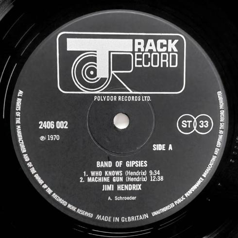 Jimi Hendrix • Band Of Gypsys