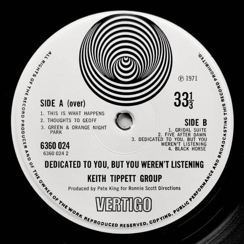 Keith Tippett Group • Dedicated To You, But You Weren't Listening