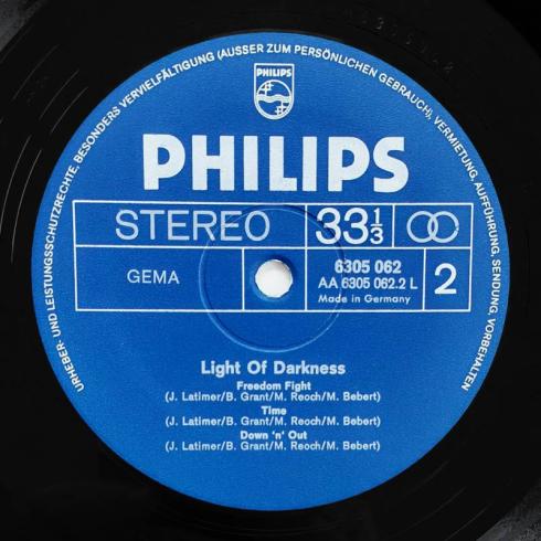 Light Of Darkness • Light Of Darkness LP