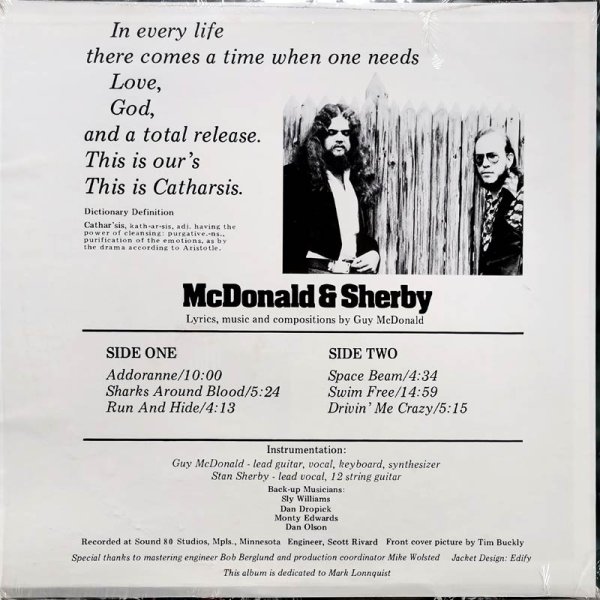 McDonald & Sherby • Catharsis