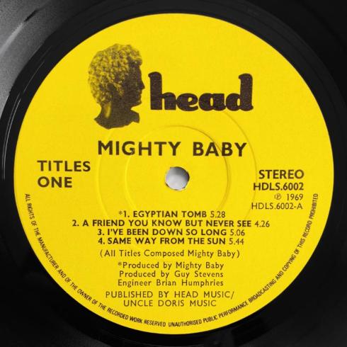 Mighty Baby • Mighty Baby, Head LP