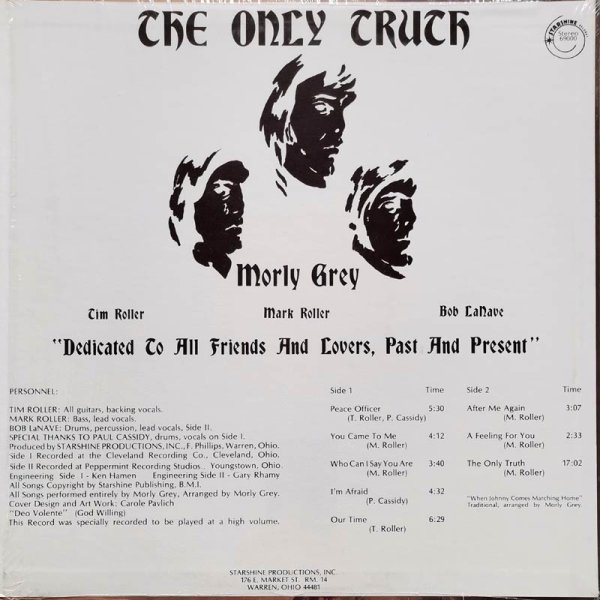 Morly Grey • The Only Truth