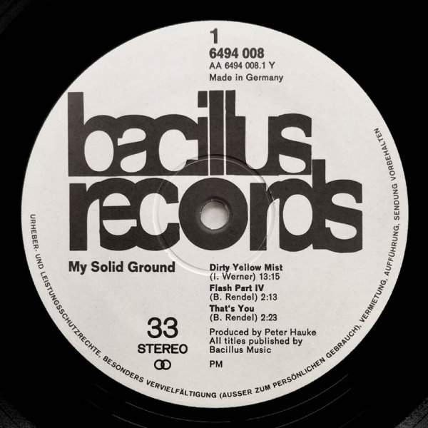 My Solid Ground • My Solid Ground