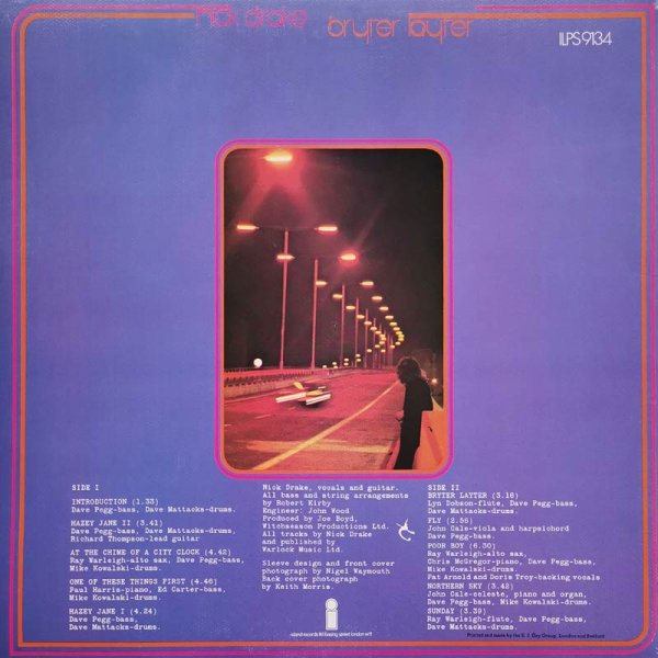 Nick Drake • Bryter Later