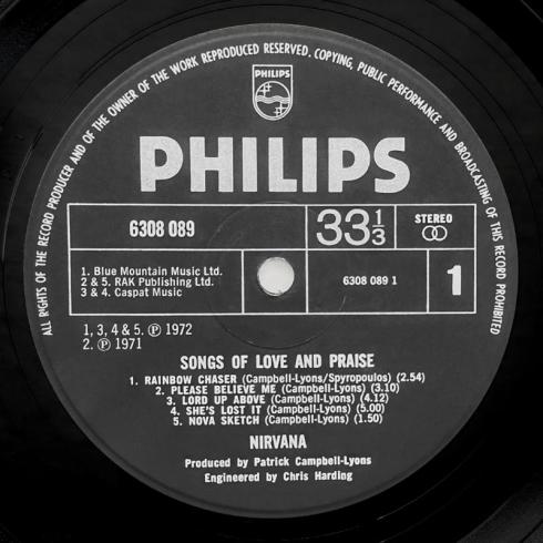 Nirvana • Songs Of Love And Praise