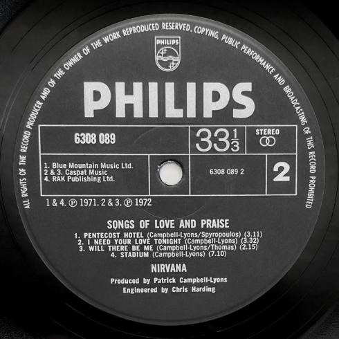 Nirvana • Songs Of Love And Praise