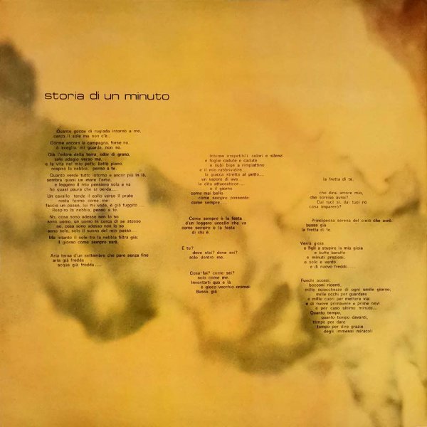 Premiata Forneria Marconi • Storia Di Un Minuto