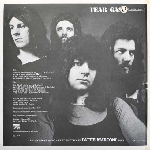 Preview: Tear Gas • Tear Gas, LP Regal Zonophone