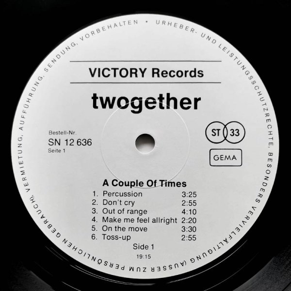 Twogether • A Couple Of Times