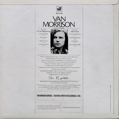 Van Morrison • Astral Weeks