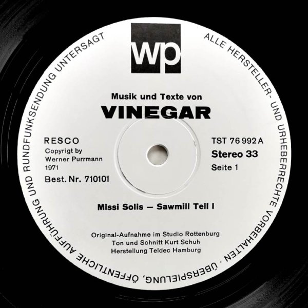 Vinegar • Vinegar LP