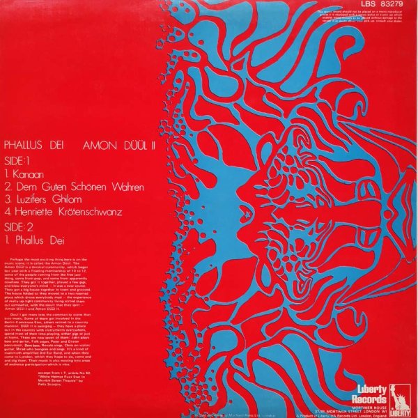 Amon Düül II • Phallus Dei UK