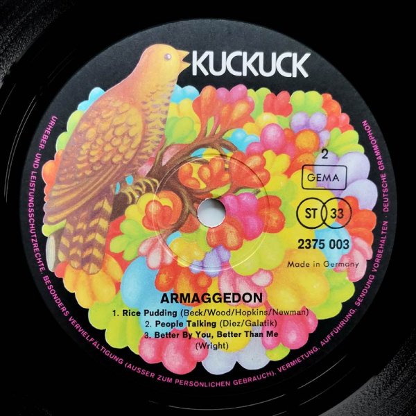 Armaggedon • Armaggedon Kuckuck LP