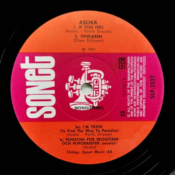Asoka • Asoka LP Sonet