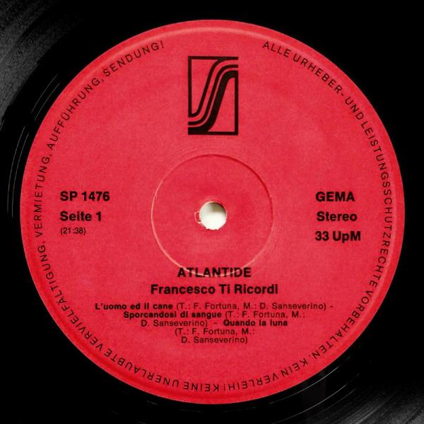 Atlantide • Francesco Ti Ricordi
