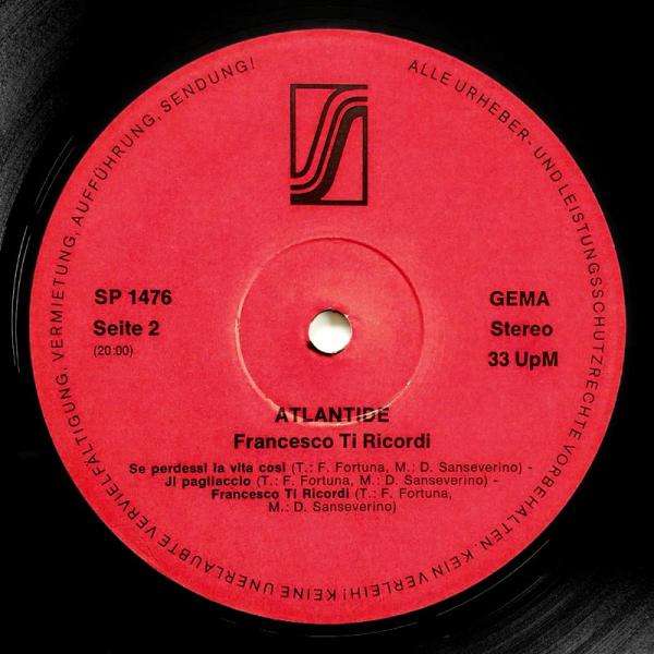Atlantide • Francesco Ti Ricordi