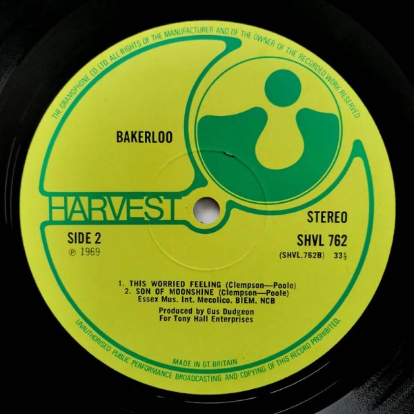 Bakerloo UK Harvest