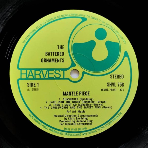 Battered Ornaments • Mantle-Piece
