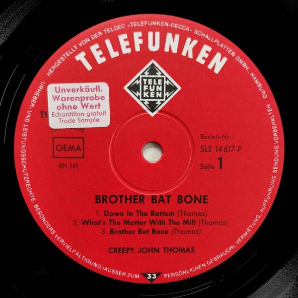 Creepy John Thomas • Brother Bat Bone