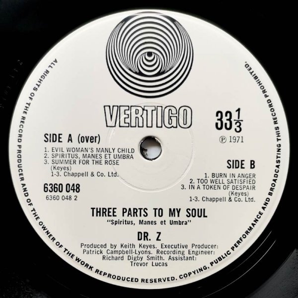 Dr. Z • Three Parts Of My Soul