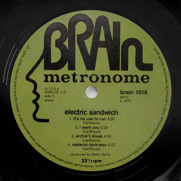Electric Sandwich • Electric Sandwich, Brain
