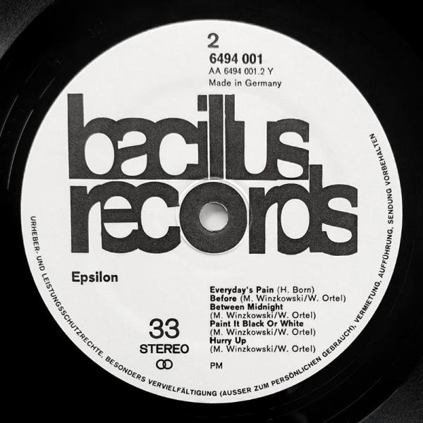 Epsilon • Epsilon, Bacillus LP