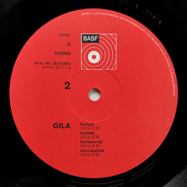 Gila • Gila / Free Electric Sound