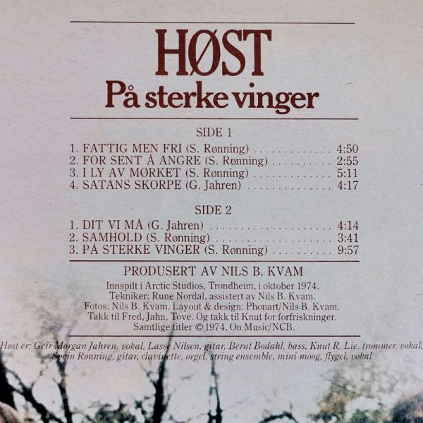 Høst • På Sterke Vinger