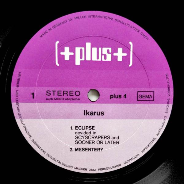 Ikarus • Ikarus, +plus+ LP