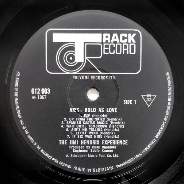 The Jimi Hendrix Experience • Axis: Bold As Love