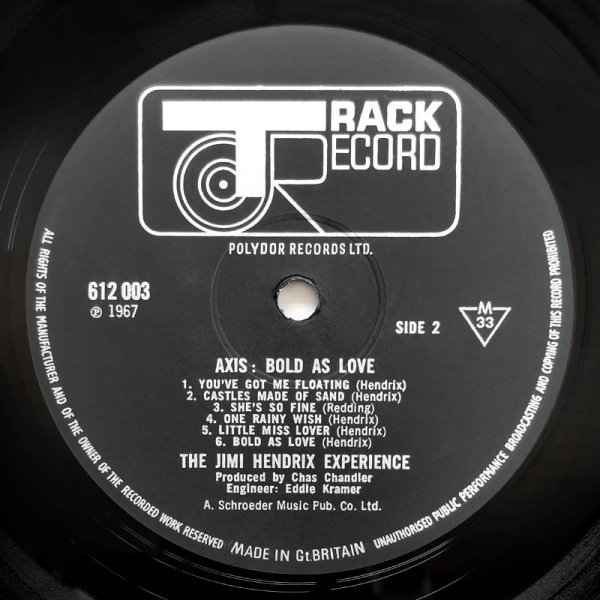 The Jimi Hendrix Experience • Axis: Bold As Love