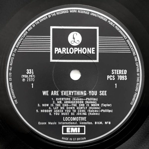 Locomotive • We Are Everything You See