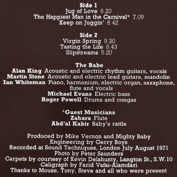 Mighty Baby • A Jug Of Love