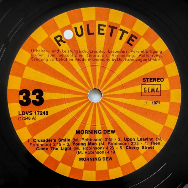 Morning Dew • Morning Dew, Roulette LP
