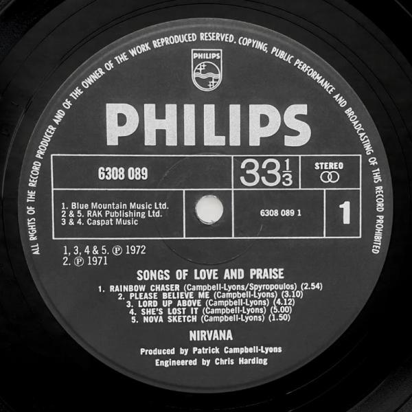 Nirvana • Songs Of Love And Praise