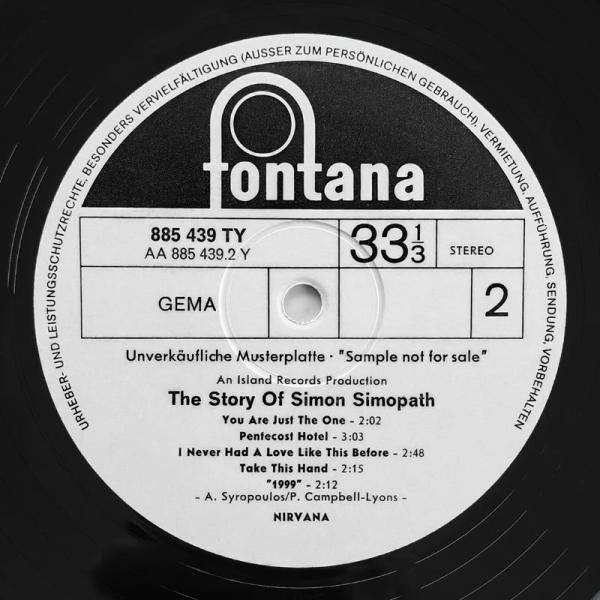 Nirvana • The Story Of Simon Simopath