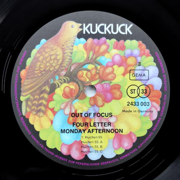 Out Of Focus • Four Letter Monday Afternoon