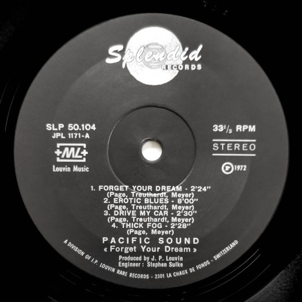 Pacific Sound • Forget Your Dream